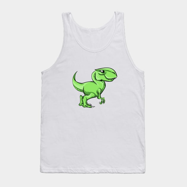 little dino T-shirt Tank Top by KAWULA